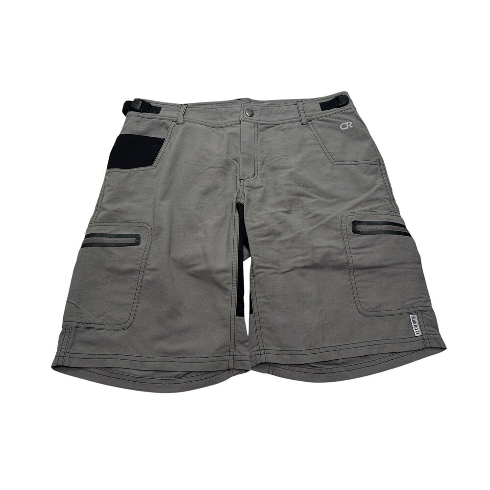 Men's Club Ride Cargo Mountain Bike Shorts 11" Size Large Grey